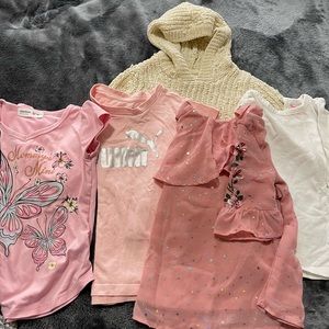 5)pcs Toddler girls size 3-4t